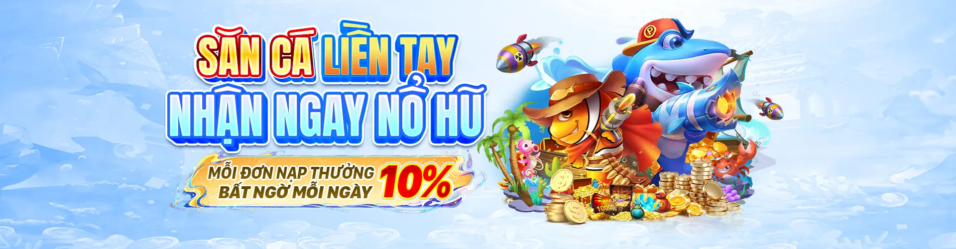 Hình ảnh game bắn cá đổi thưởng sôi động trên nền tảng uy tín
